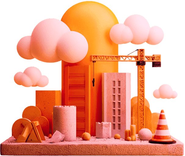 Under construction illustration